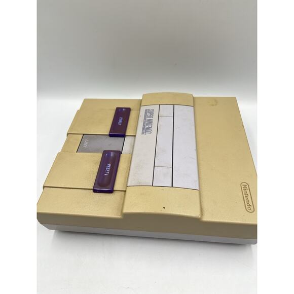 Super Nintendo Entertainment System SNES SNS-001 System Console Only For Parts - Picture 9 of 9